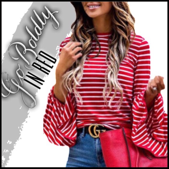 Tops - Go Boldy in Red